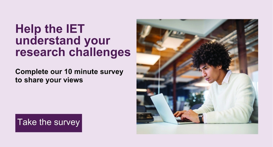 Help the IET understand your research challenges survey